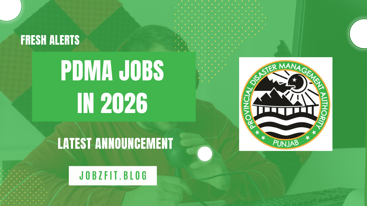 Provincial Disaster Management Authority PDMA Jobs in 2026