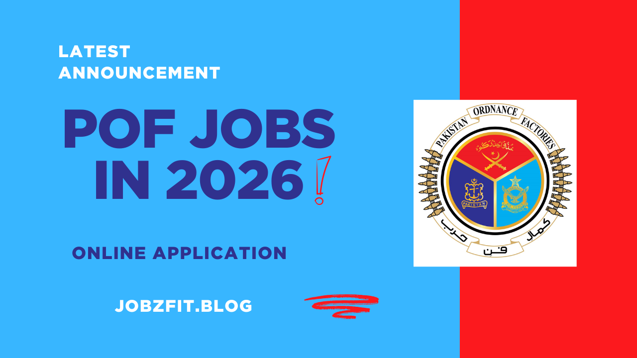 Pakistan Ordnance Factories POF Jobs in 2026
