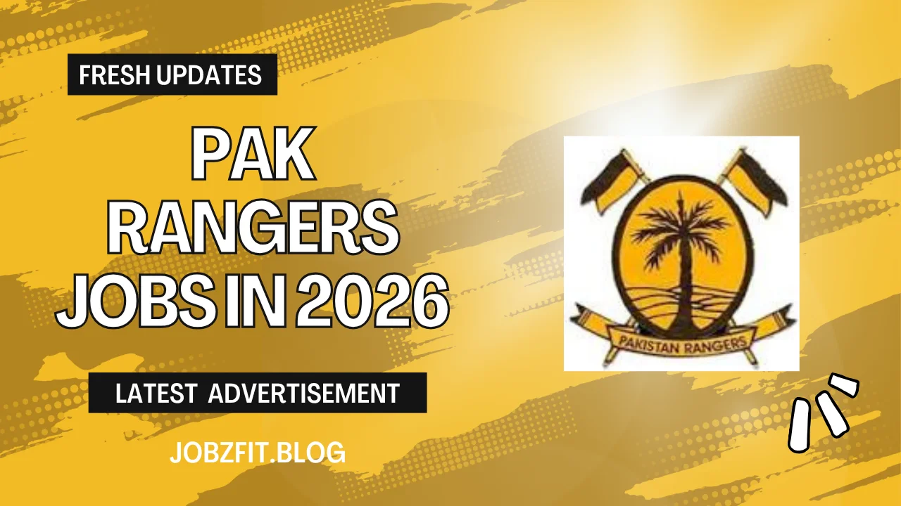 Pak Rangers Jobs in 2026